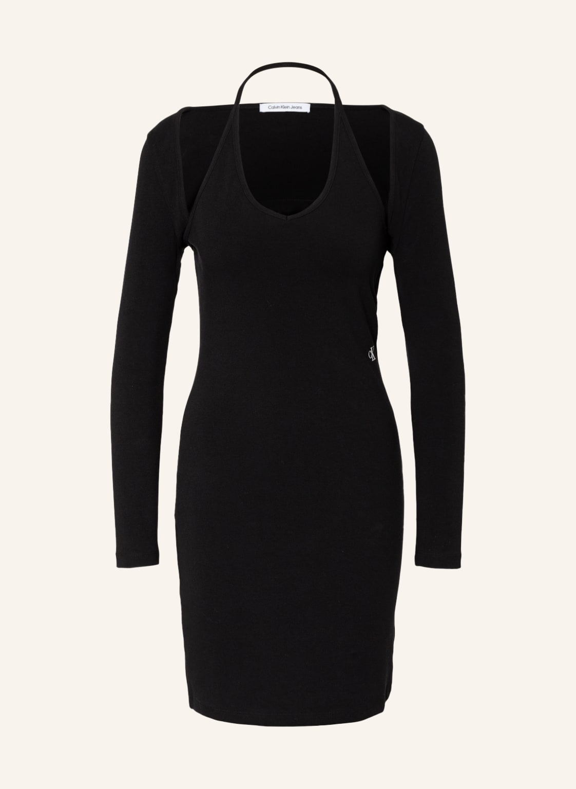 Image of Calvin Klein Jeans Set: Kleid Und Bolero schwarz