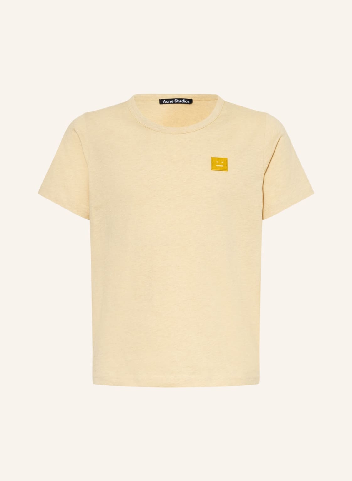 Image of Acne Studios T-Shirt gelb