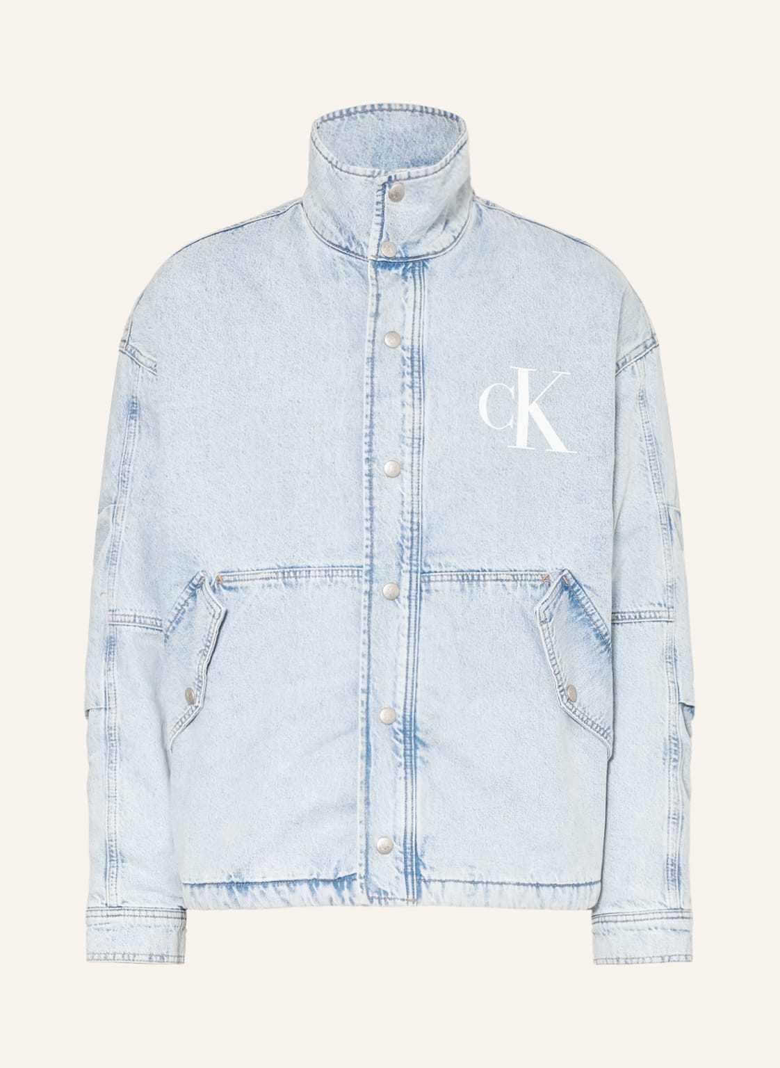 Image of Calvin Klein Jeans Jeansjacke blau