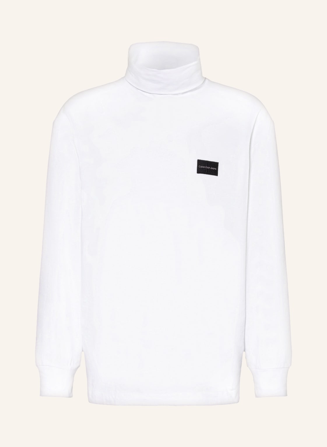 Image of Calvin Klein Jeans Rollkragenshirt weiss