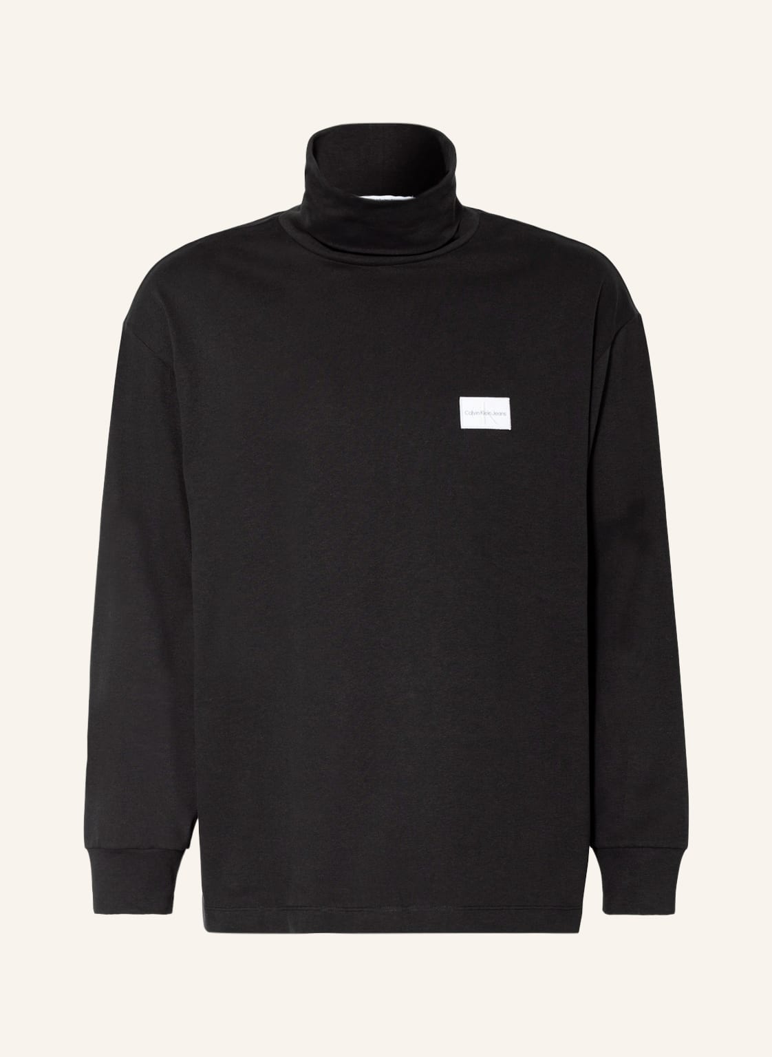 Image of Calvin Klein Jeans Rollkragenshirt schwarz