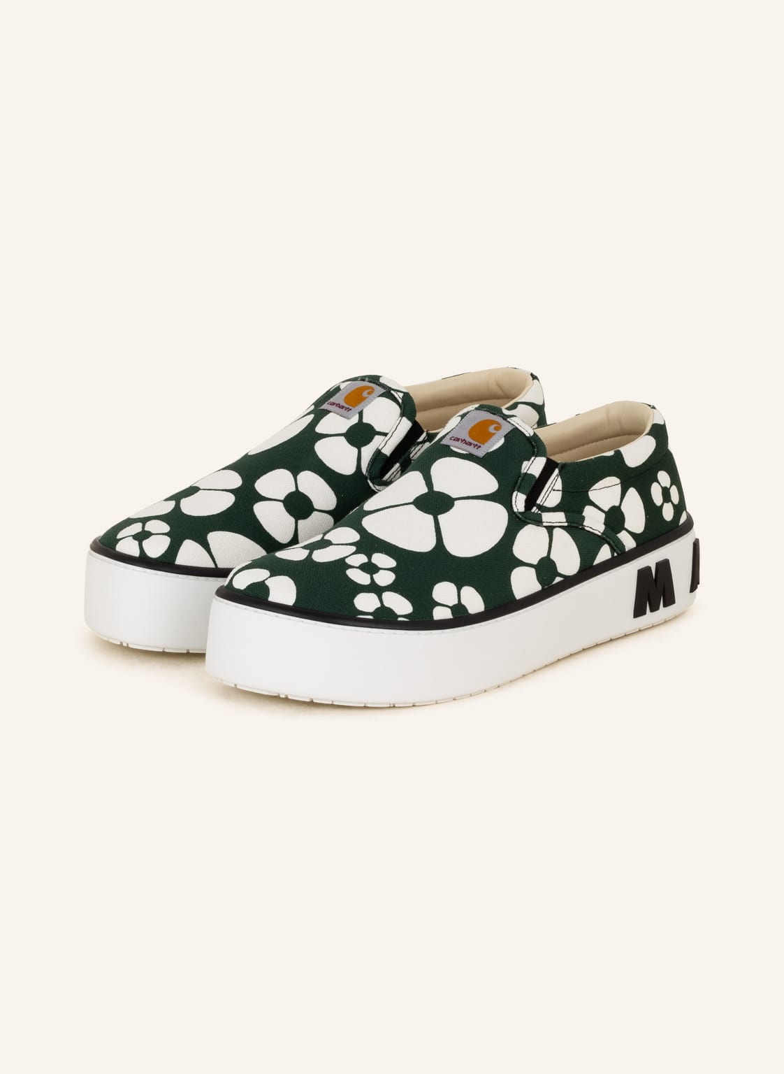 Image of Marni Slip-On-Sneaker gruen