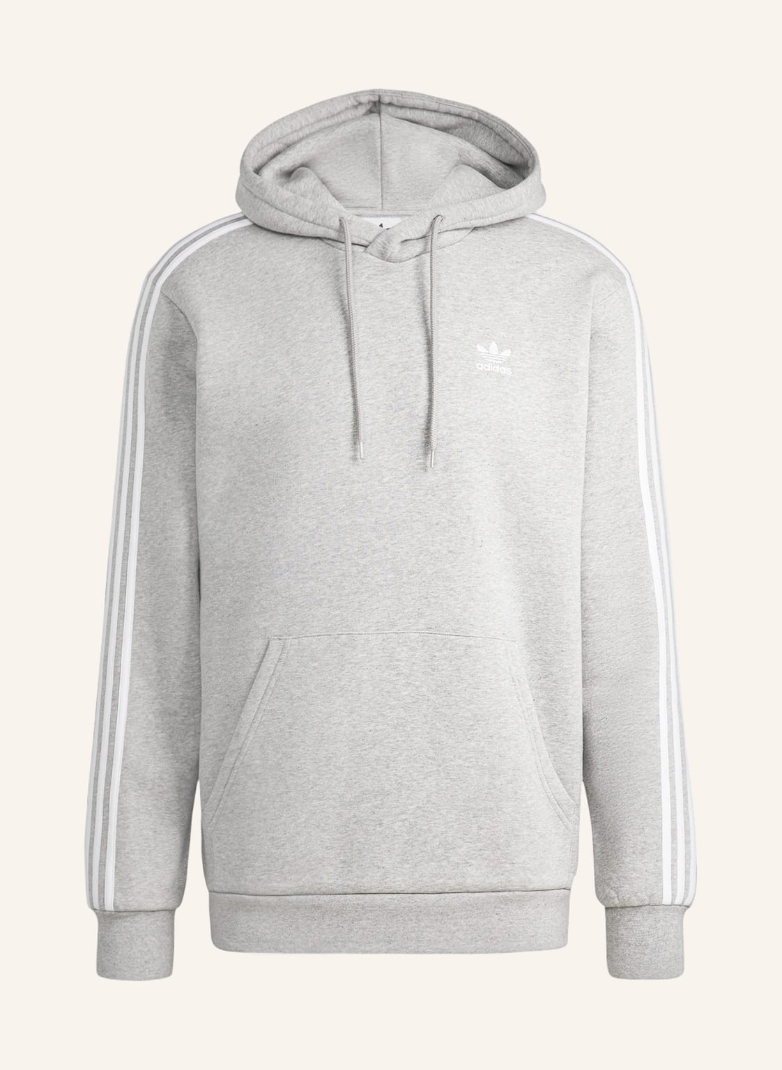 Image of Adidas Originals Hoodie Adicolor Classics 3-Stripes grau