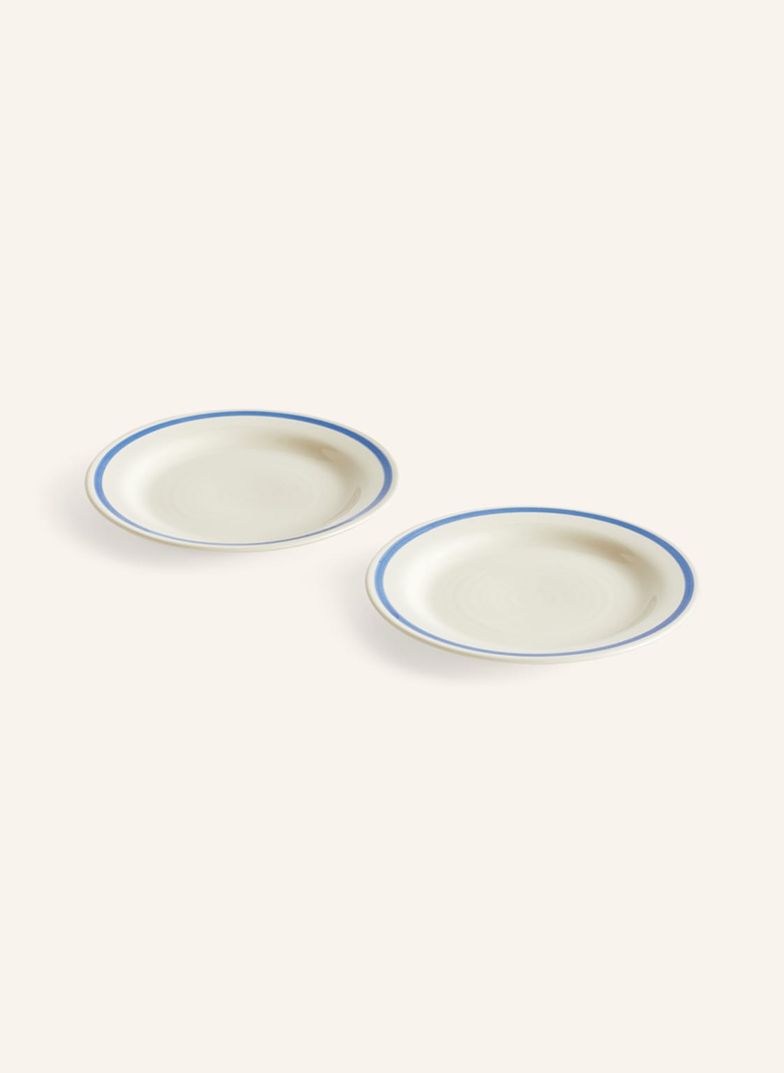 Image of Hay 2er-Set Desserttteller Sobremesa blau