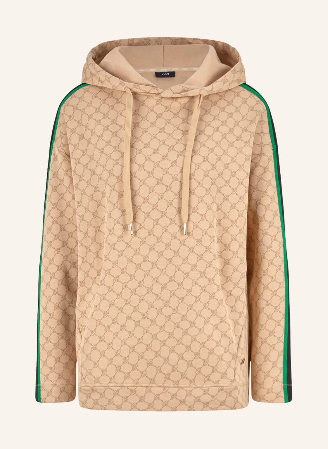 Image of Joop! Hoodie Mit Galonstreifen beige
