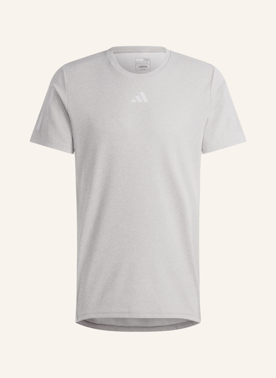 Image of Adidas Laufshirt Own The Run grau