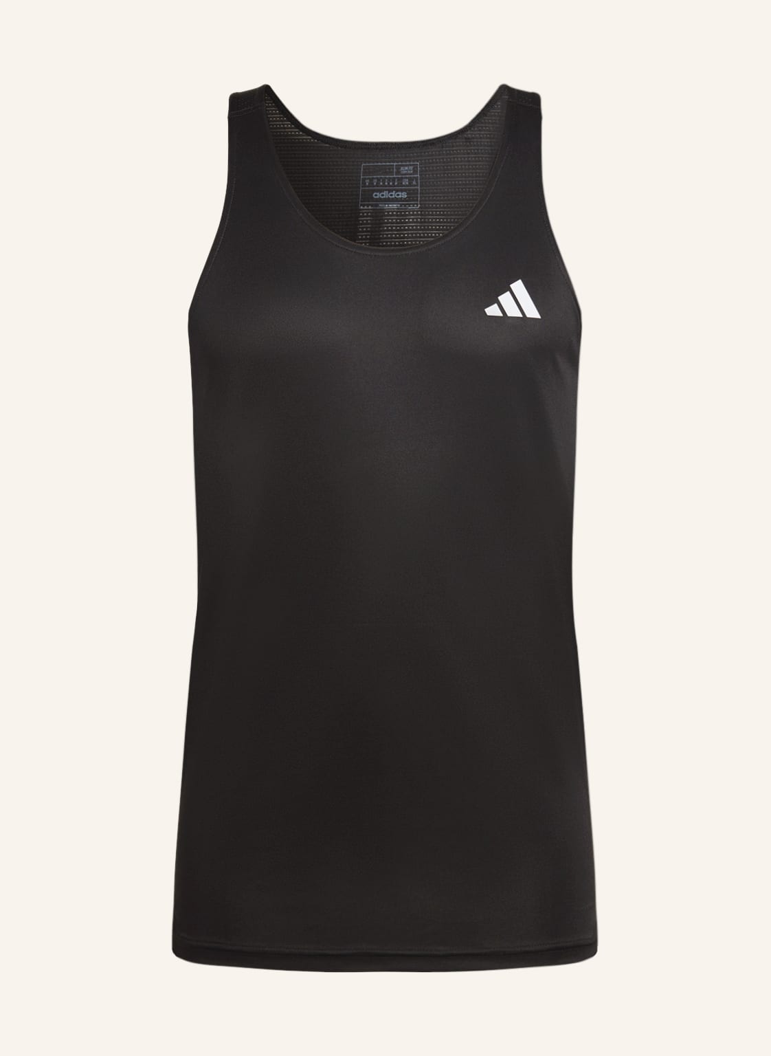 Image of Adidas Laufshirt Singlet schwarz