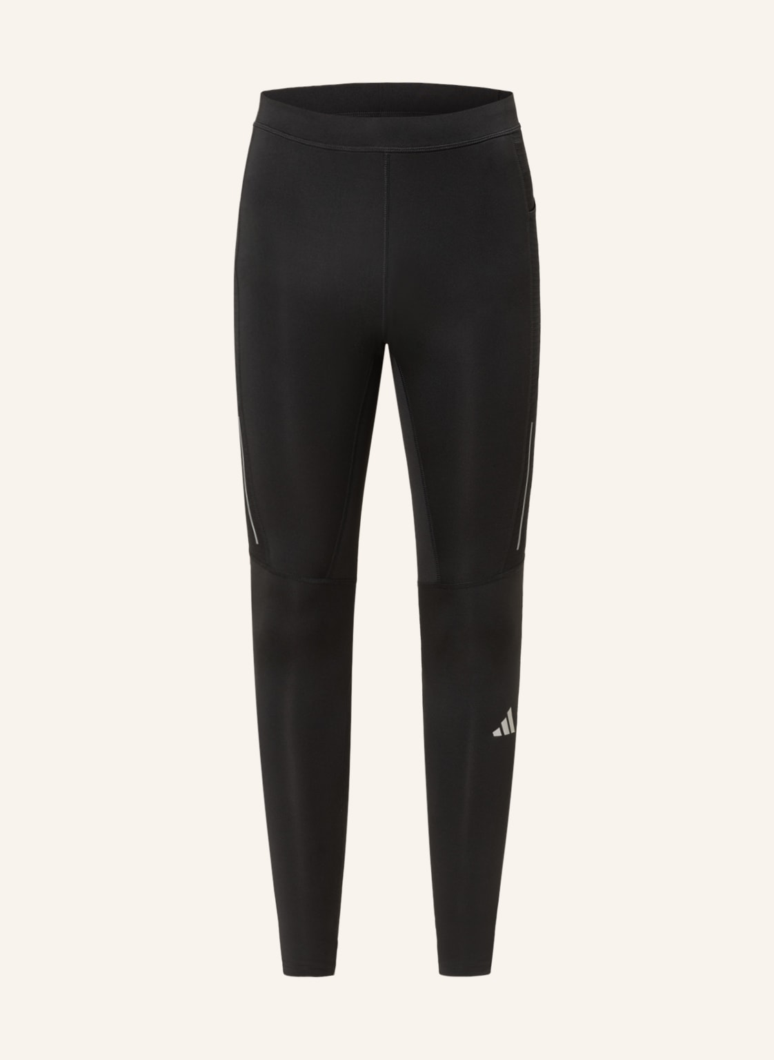 Image of Adidas Lauf-Tights Own The Run Mit Mesh schwarz