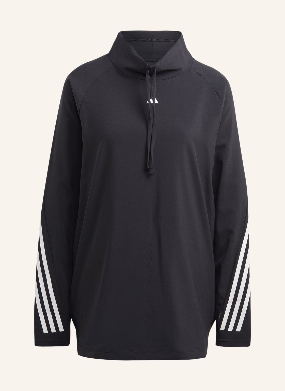 Image of Adidas Longsleeve Icons Mit Mesh schwarz