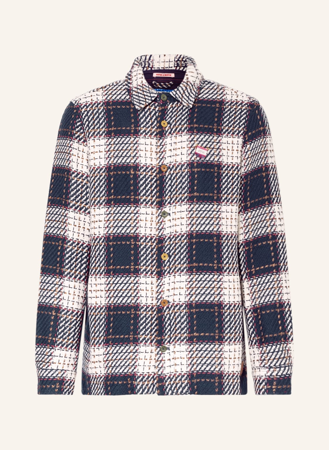 Image of Scotch & Soda Overshirt blau