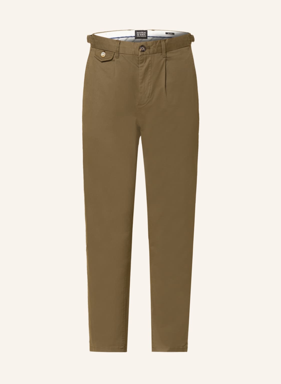 Image of Scotch & Soda Chino Blake Regular Slim Fit gruen