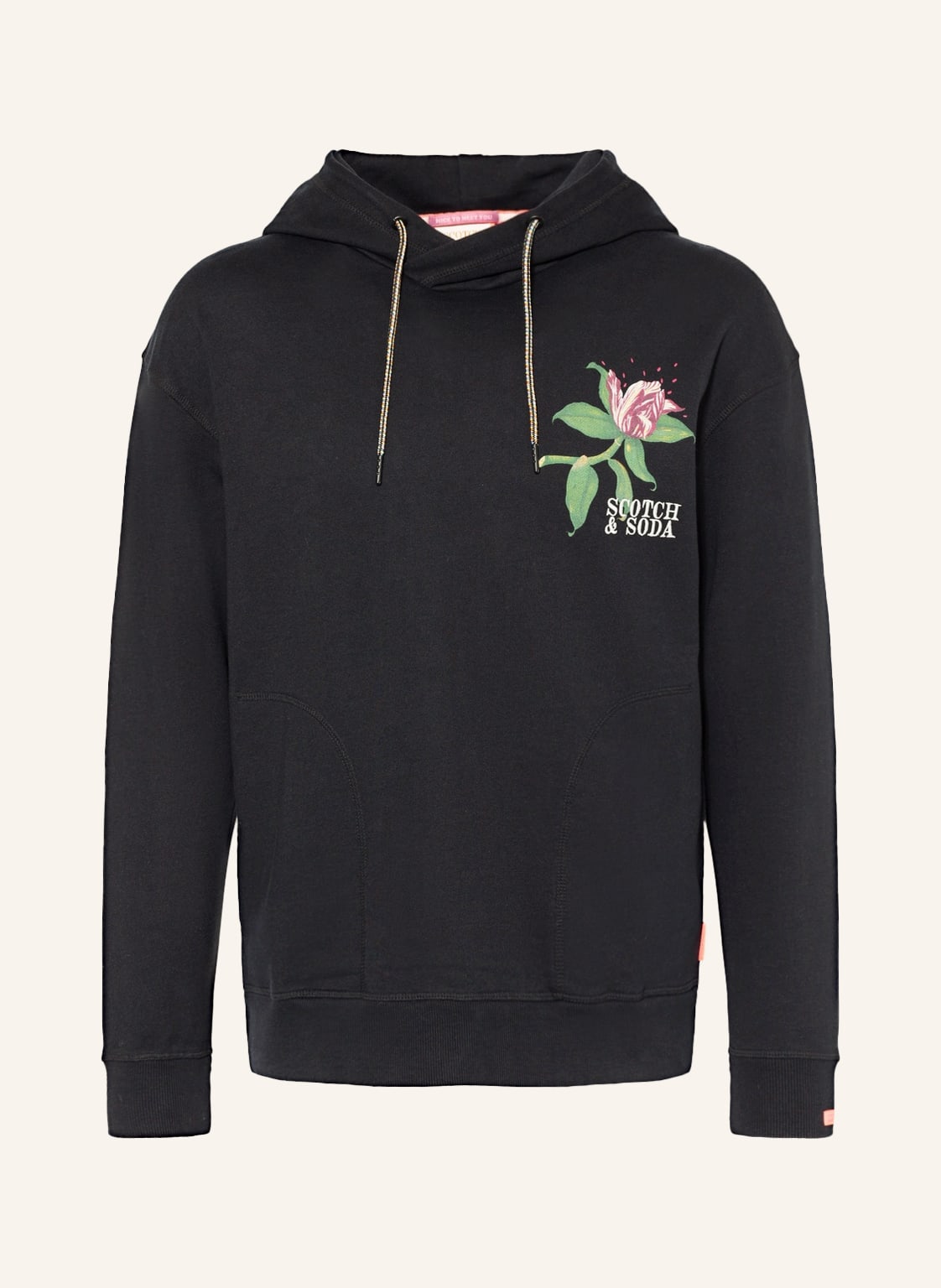 Image of Scotch & Soda Hoodie schwarz