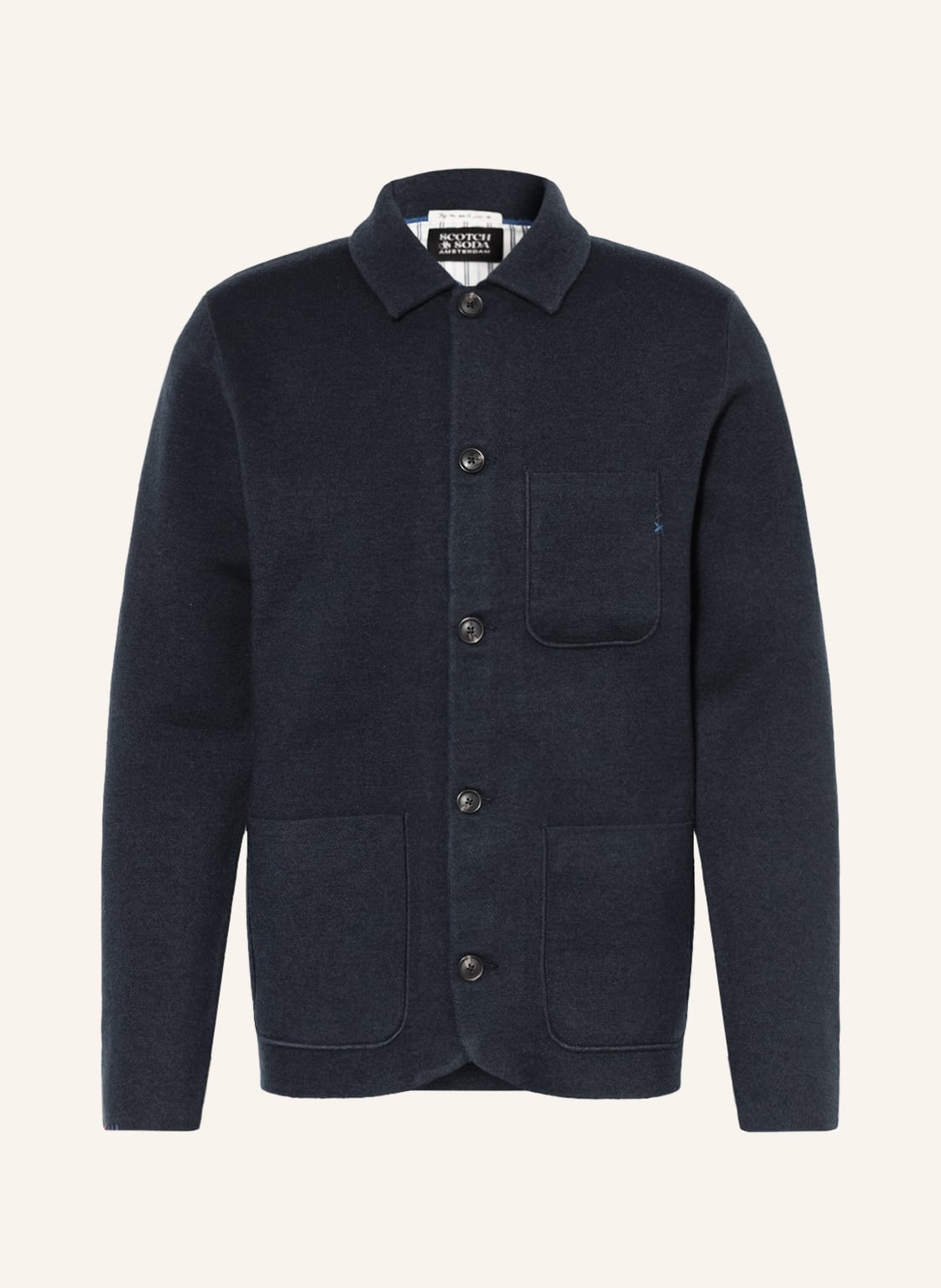 Image of Scotch & Soda Strickjacke blau