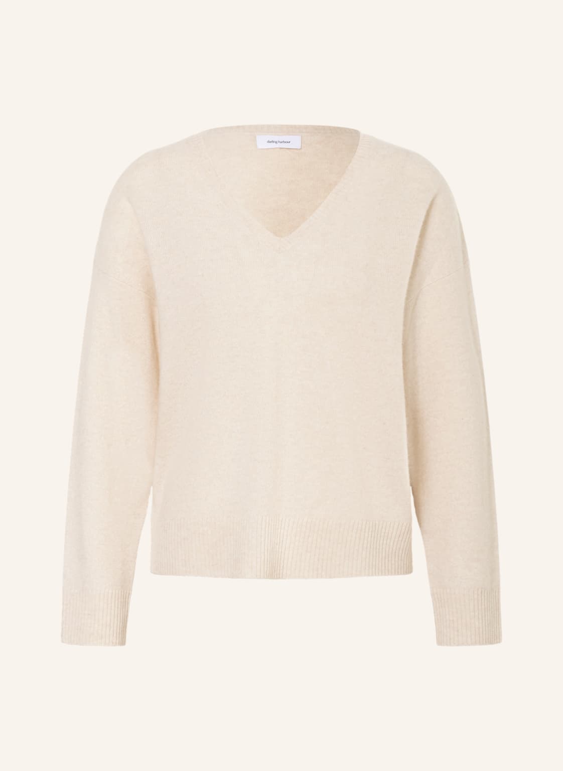 Image of Darling Harbour Cashmere-Pullover beige