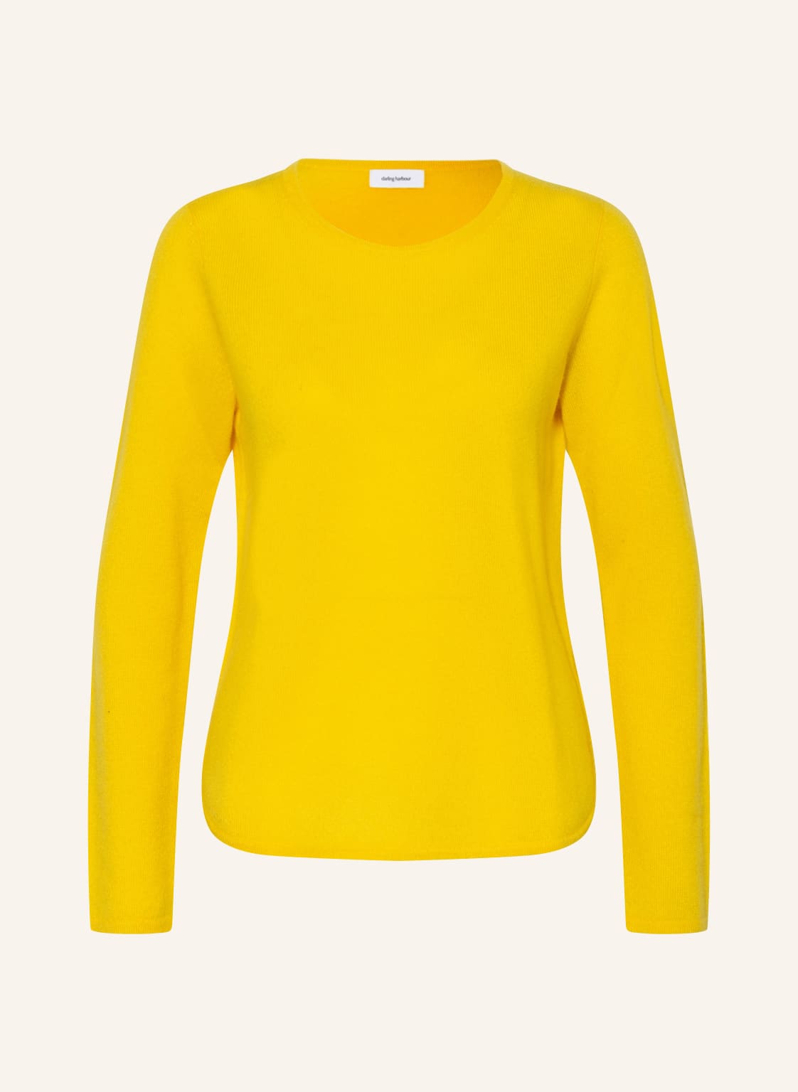 Image of Darling Harbour Cashmere-Pullover gelb