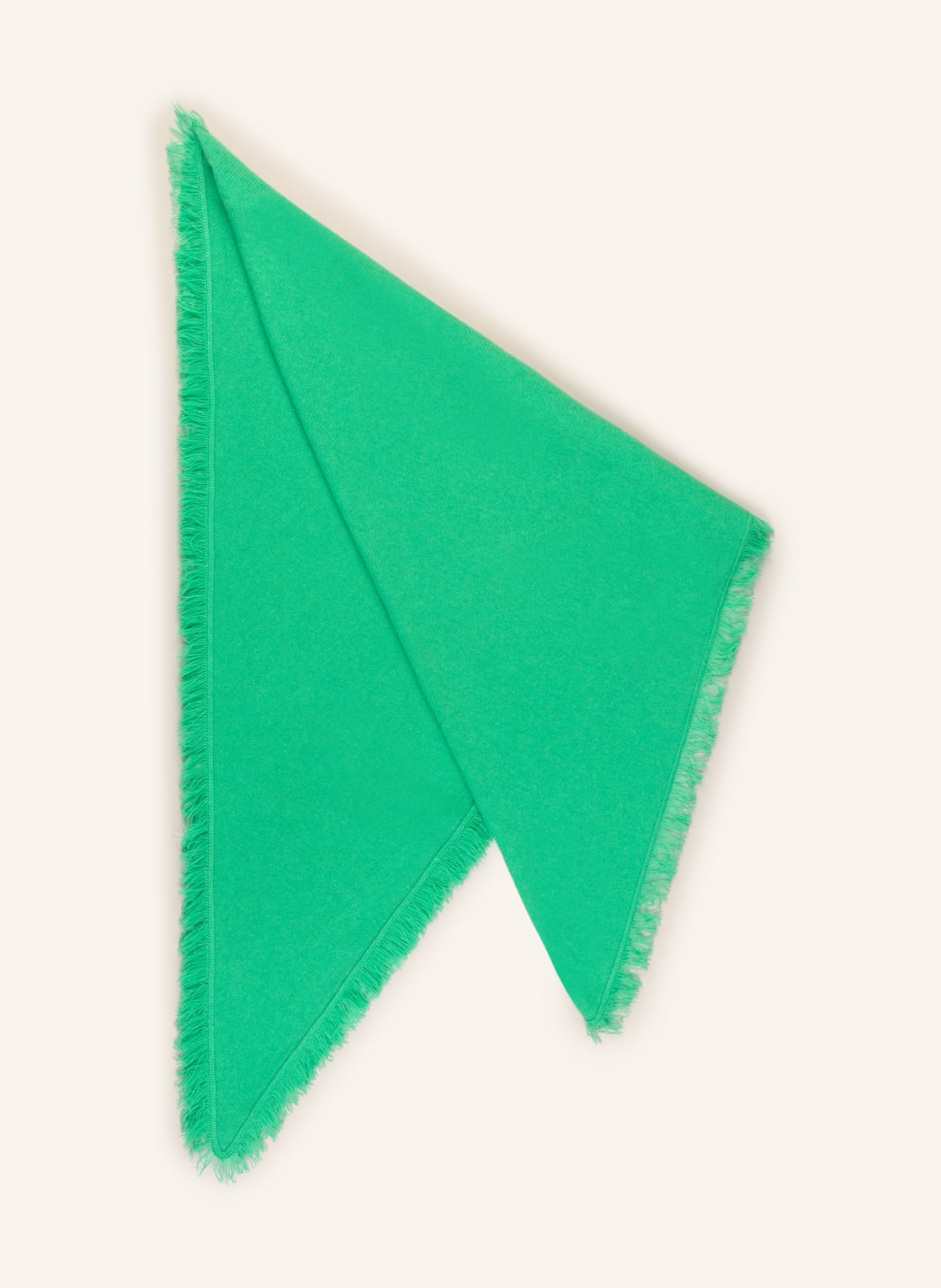 Image of Darling Harbour Dreieckstuch Aus Cashmere gruen