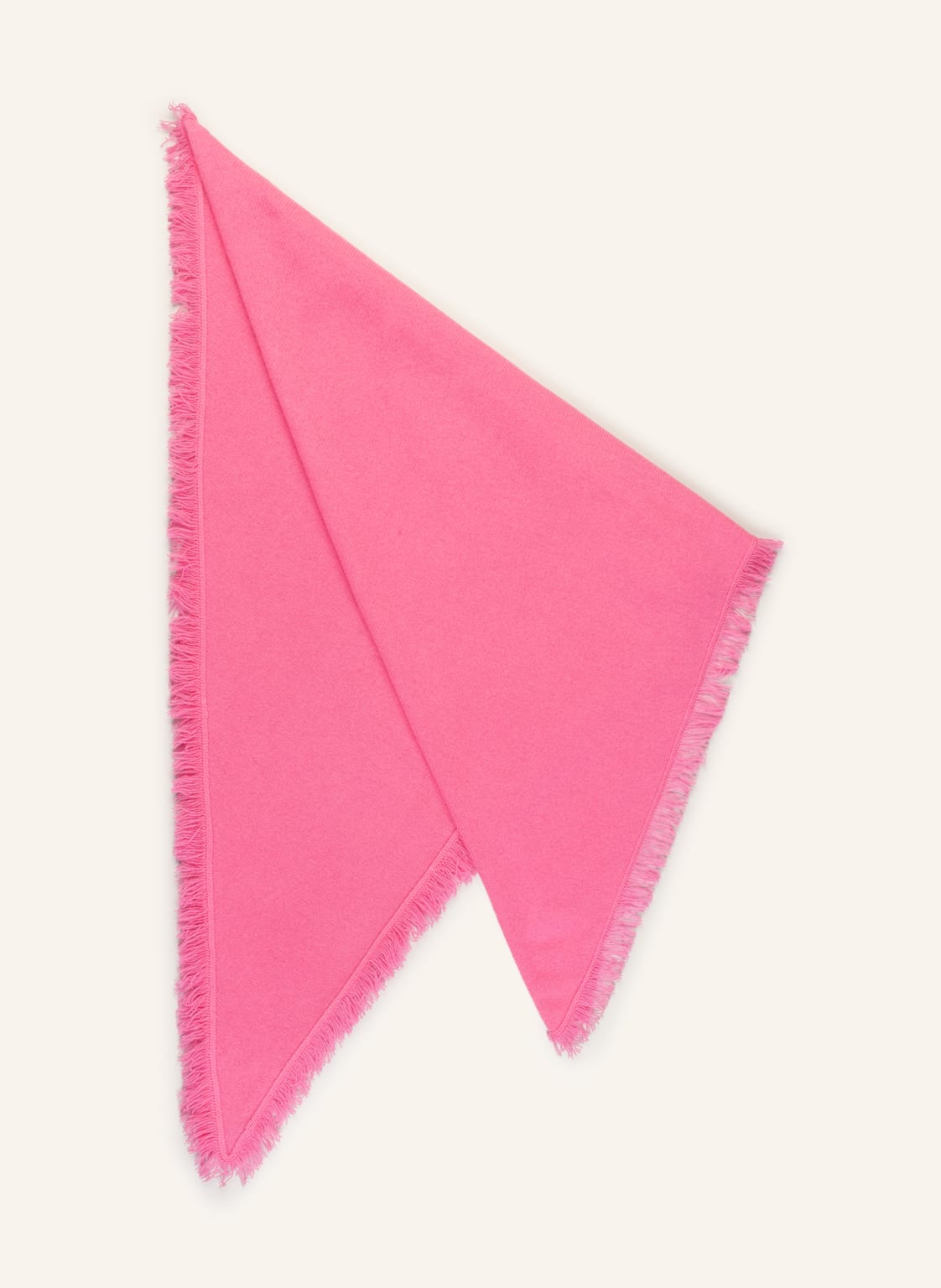 Image of Darling Harbour Dreieckstuch Aus Cashmere rosa