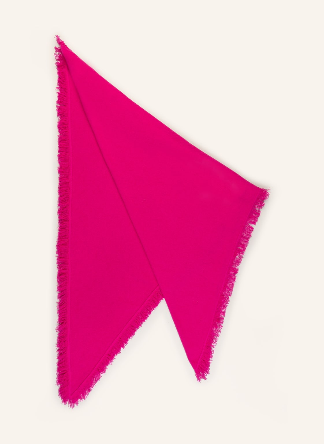 Image of Darling Harbour Dreieckstuch Aus Cashmere pink