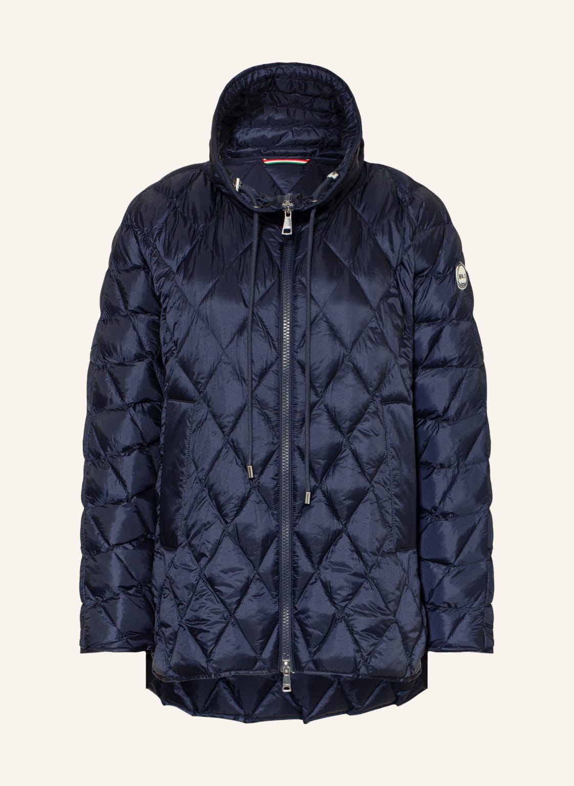 Image of No.1 Como Steppjacke Caro blau