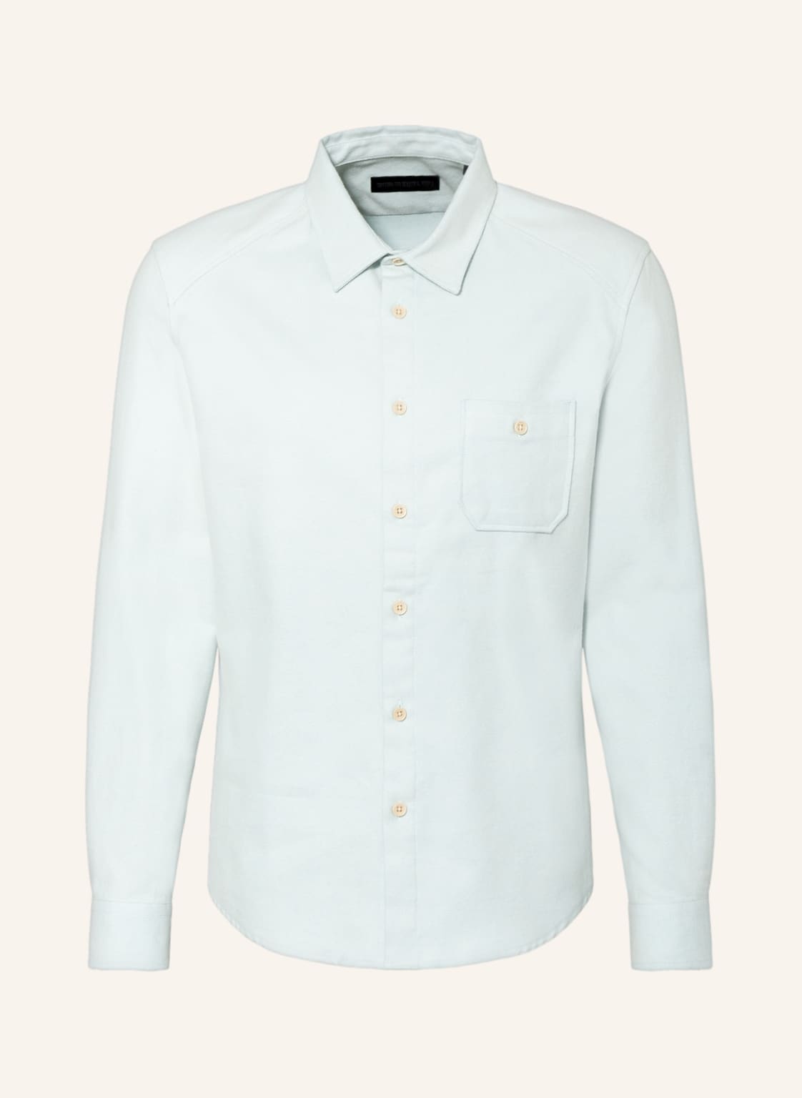 Image of Drykorn Flanell-Overshirt Laremto blau