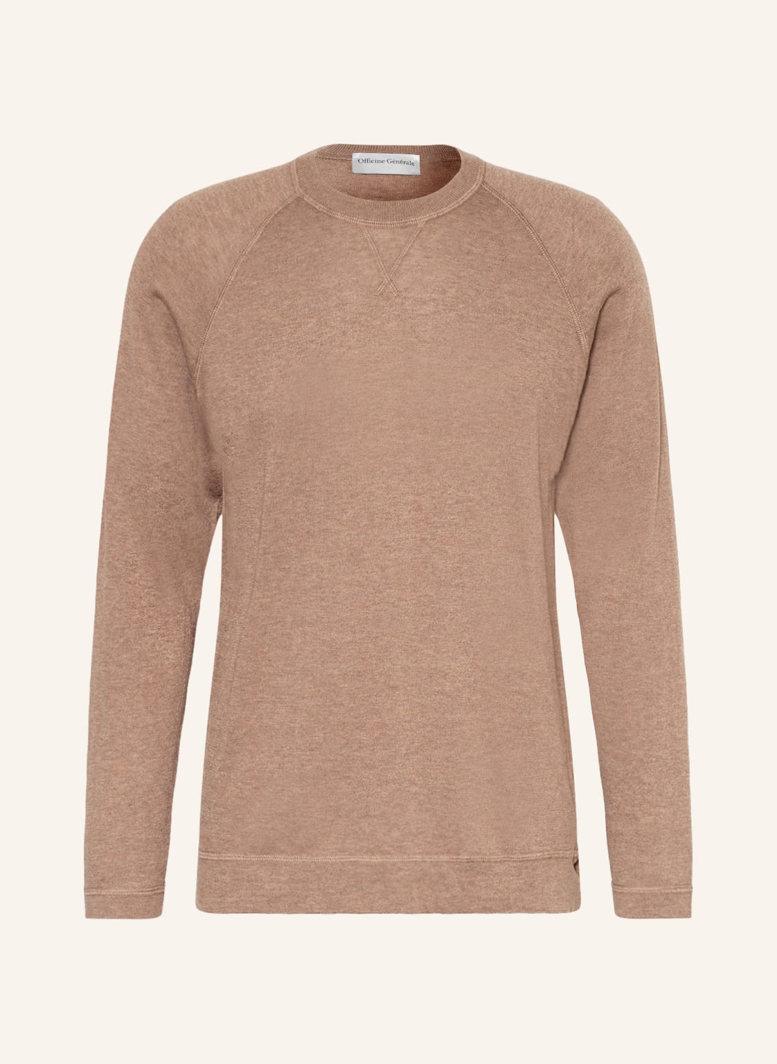 Image of Officine Générale Pullover Nate beige