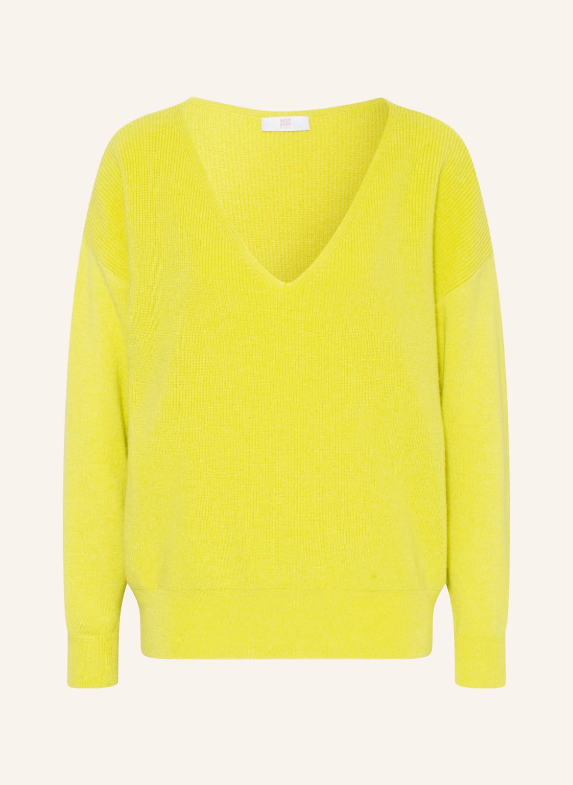 Image of Riani Pullover Mit Seide Und Merinowolle gelb