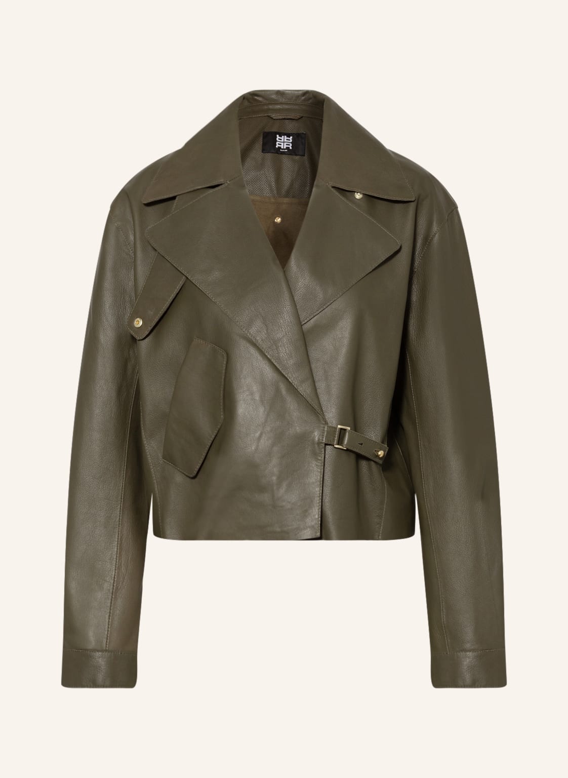 Image of Riani Lederjacke gruen