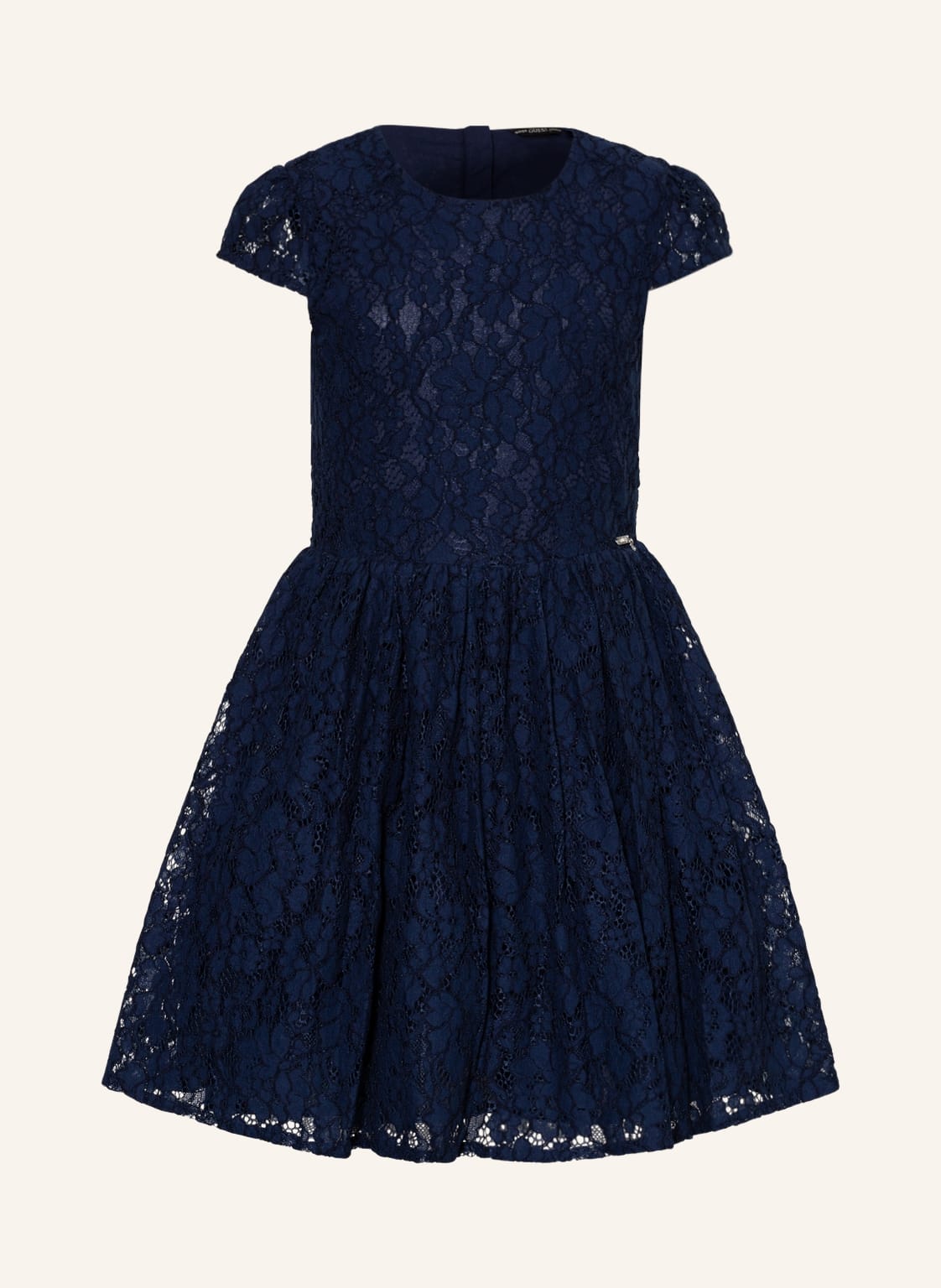 Image of Guess Spitzenkleid blau