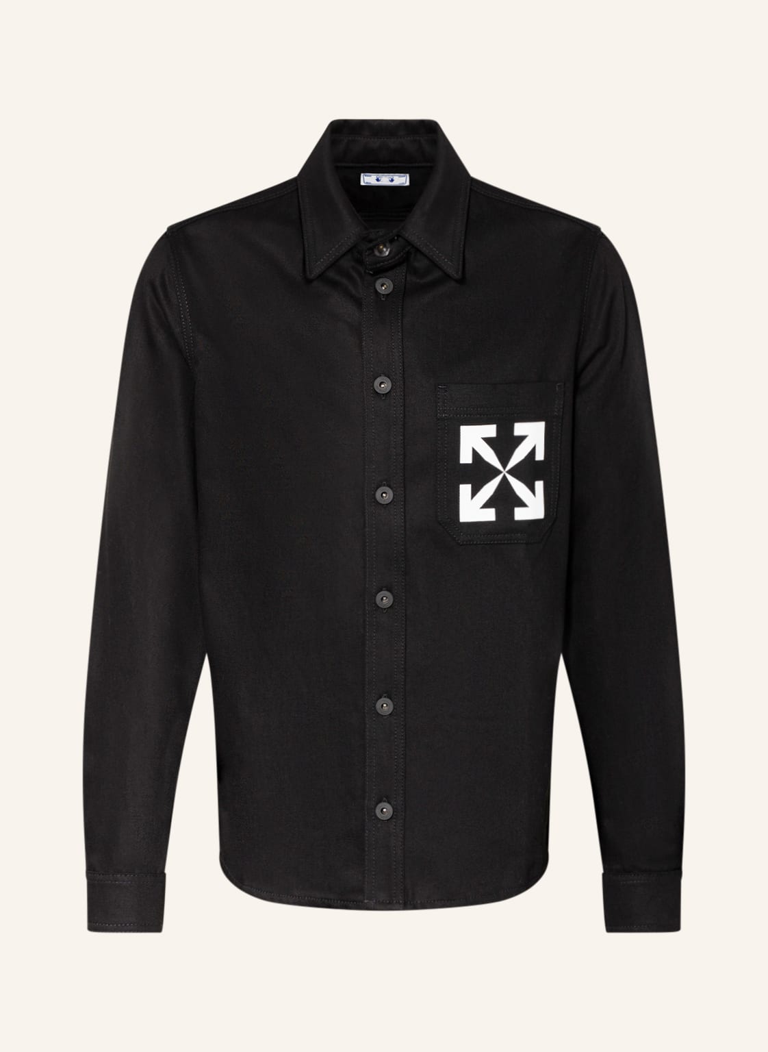 Image of Off-White Overshirt schwarz