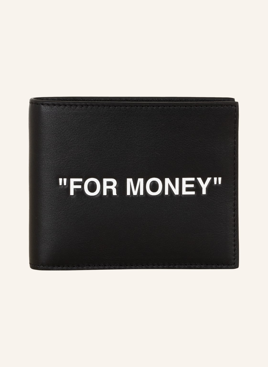 Image of Off-White Geldbörse schwarz
