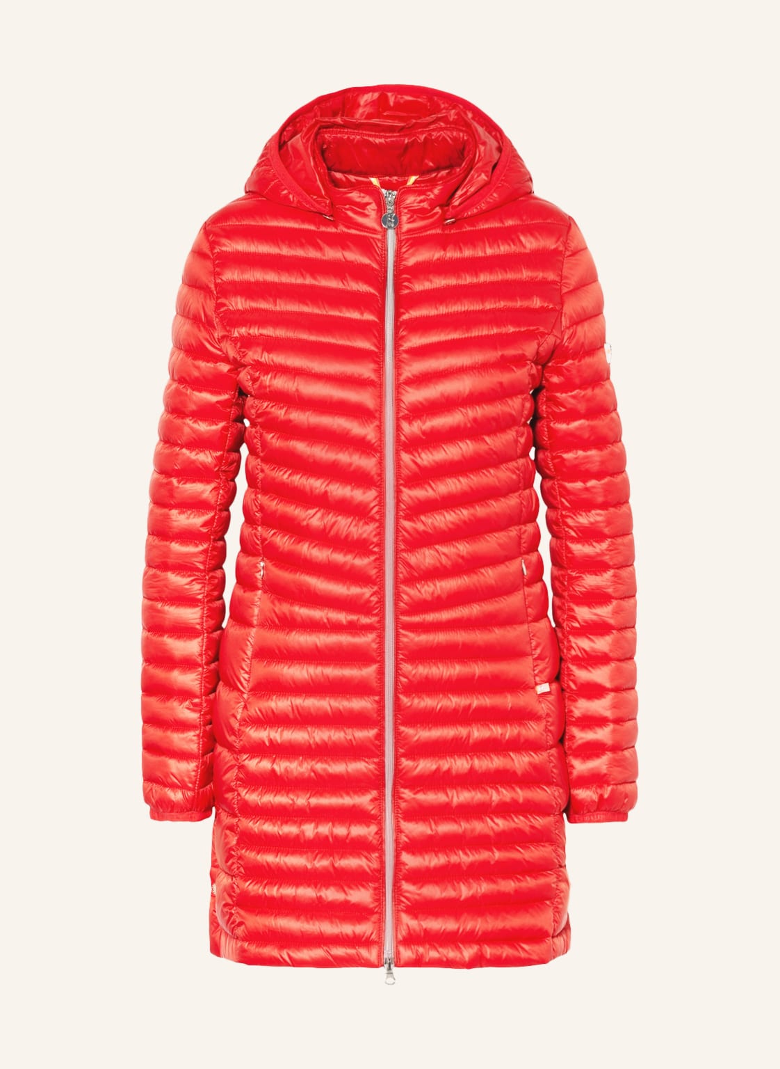 Image of Frieda & Freddies Steppmantel Isla Mit Abnehmbarer Kapuze rot