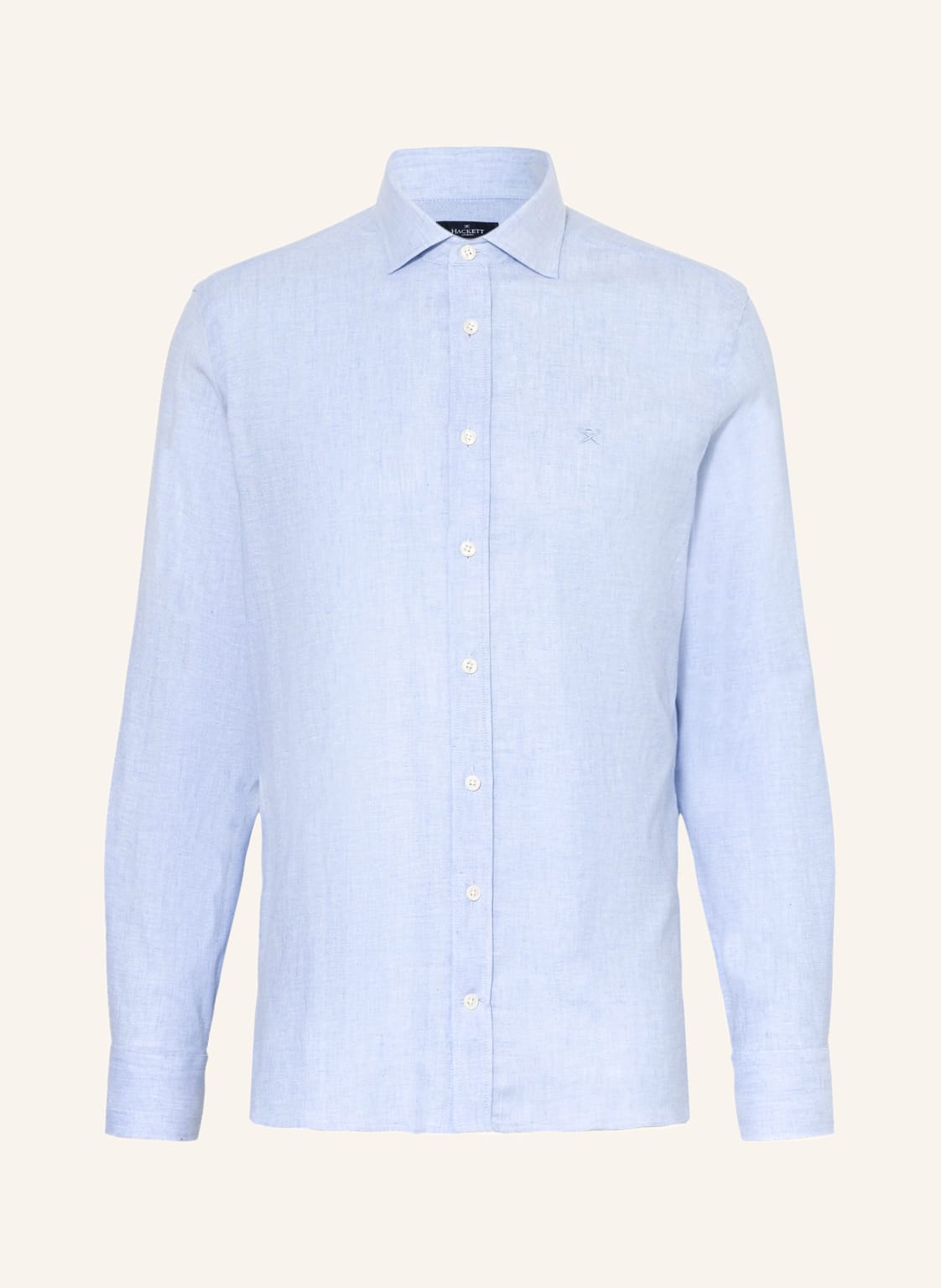 Image of Hackett London Hemd Slim Fit blau