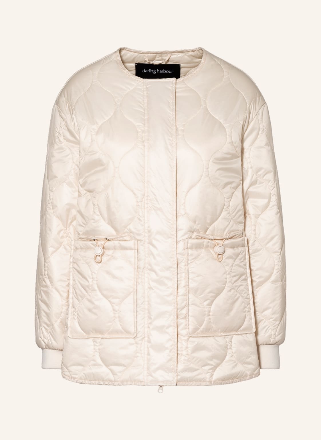 Image of Darling Harbour Steppjacke weiss