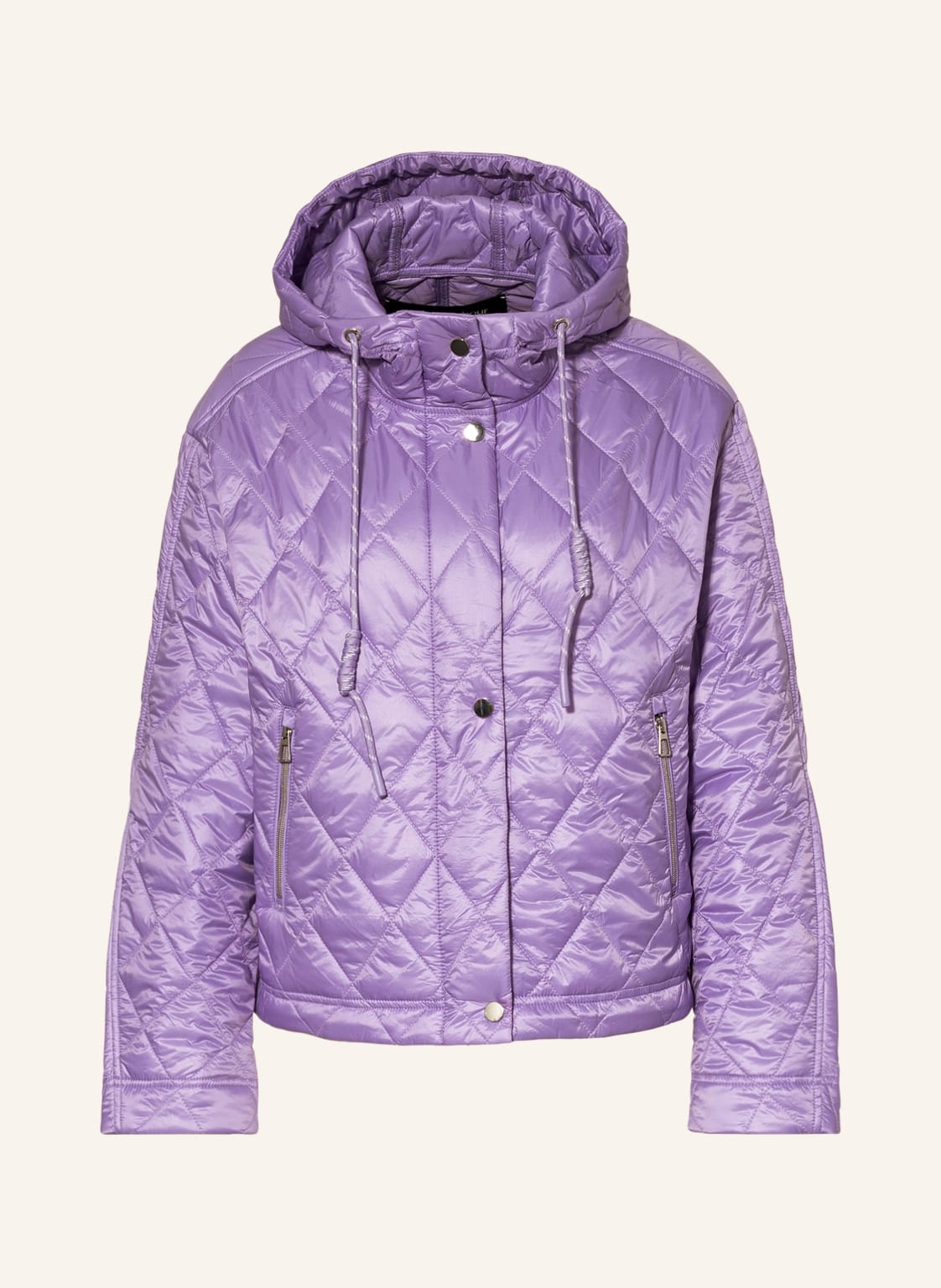 Image of Darling Harbour Steppjacke violett
