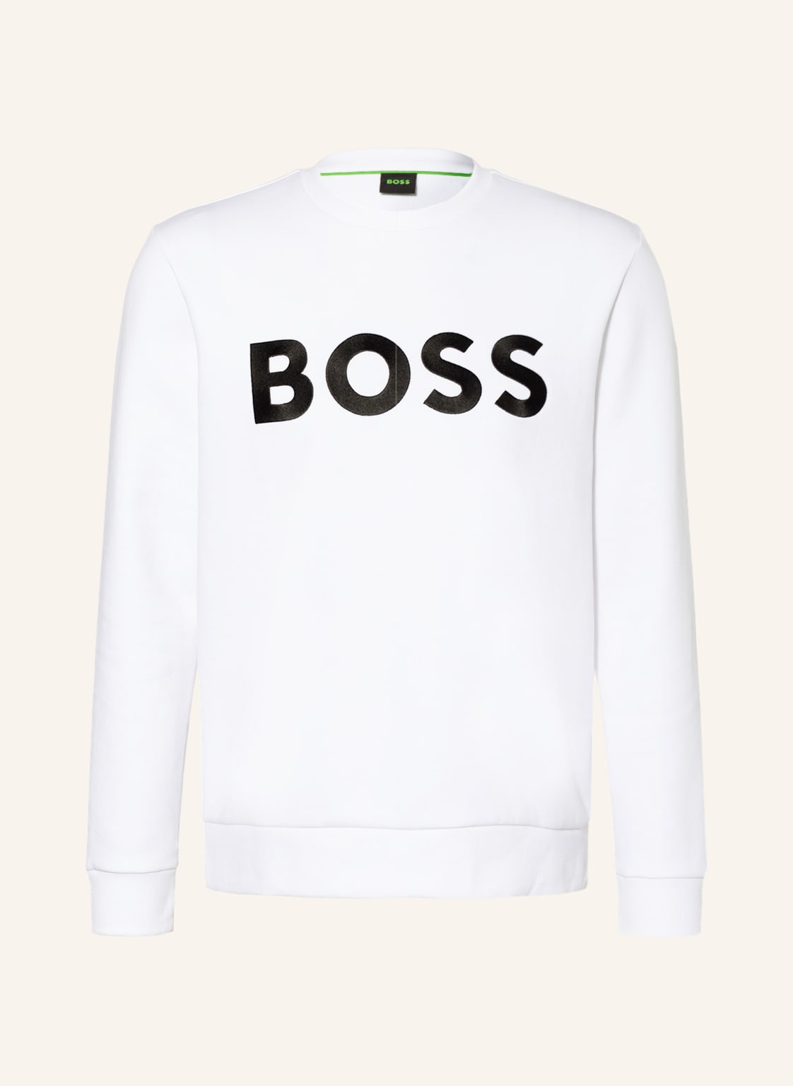 Image of Boss Sweatshirt Salbo weiss