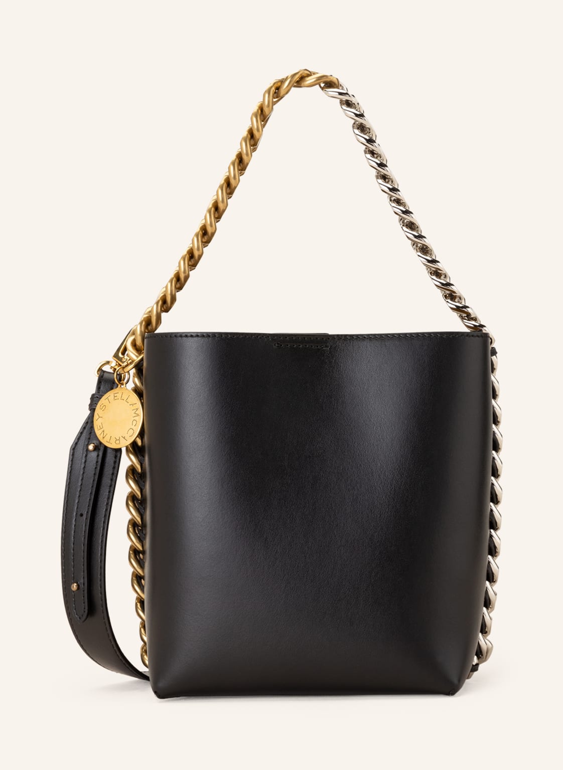 Image of Stella Mccartney Beuteltasche schwarz