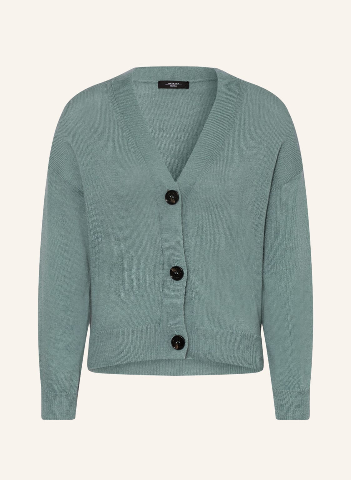 Image of Weekend Maxmara Strickjacke Oblio gruen