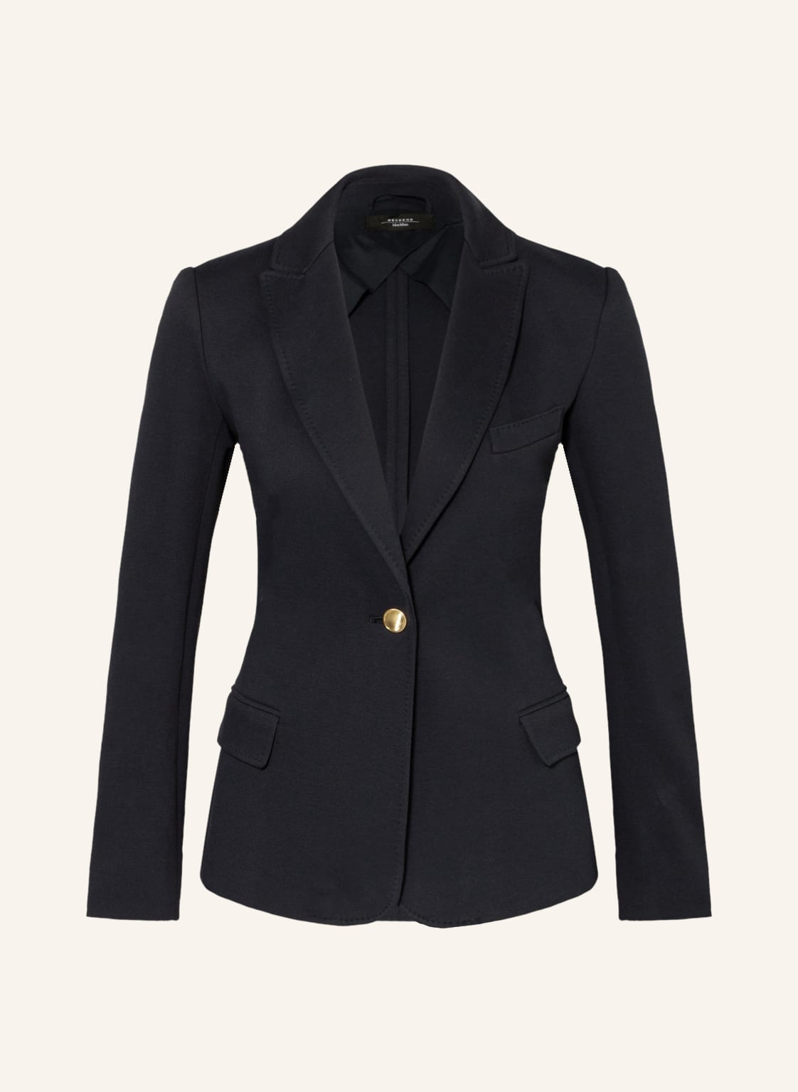 Image of Weekend Maxmara Jerseyblazer Ravenna blau