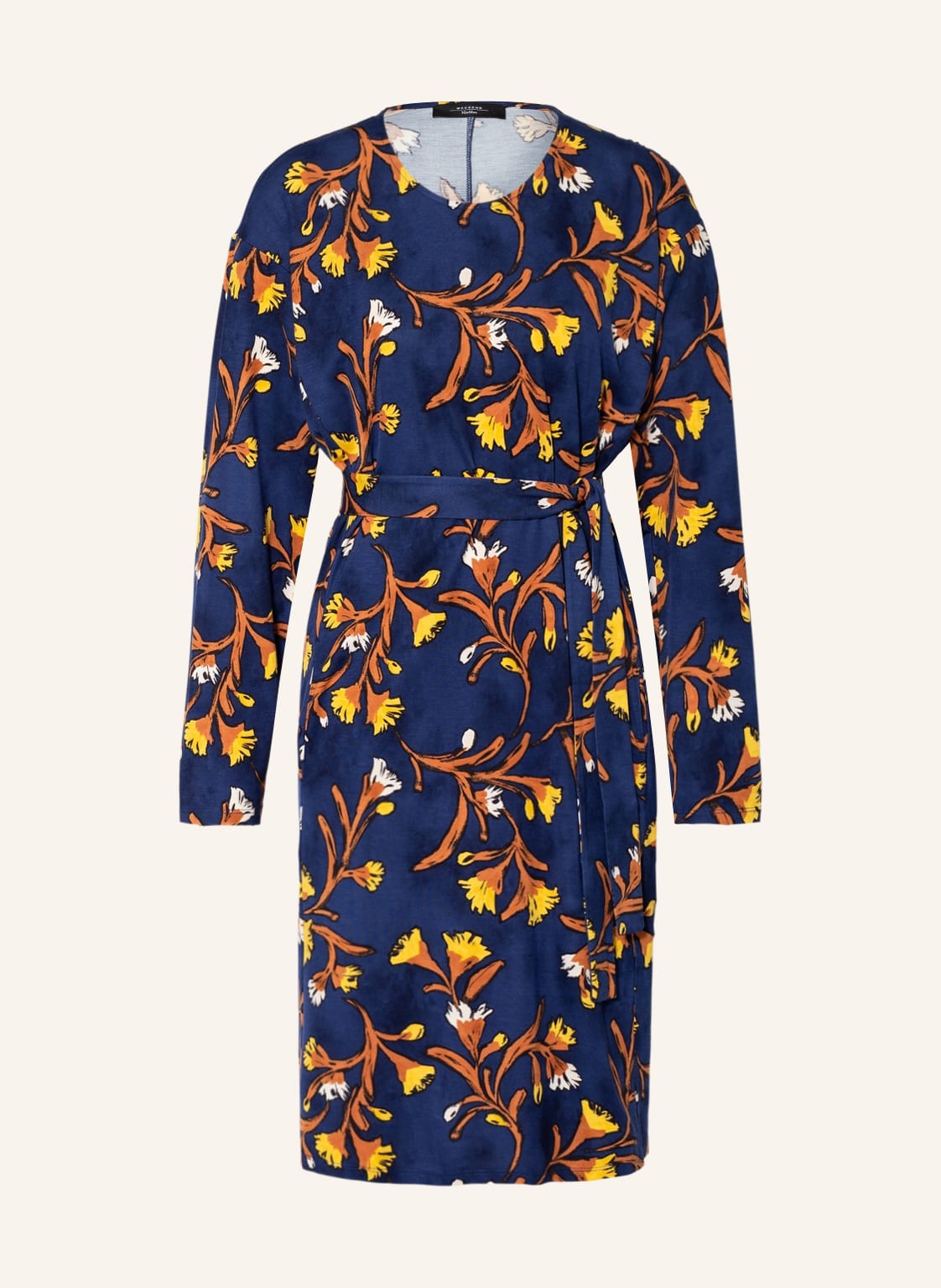 Image of Weekend Maxmara Jerseykleid Arten blau