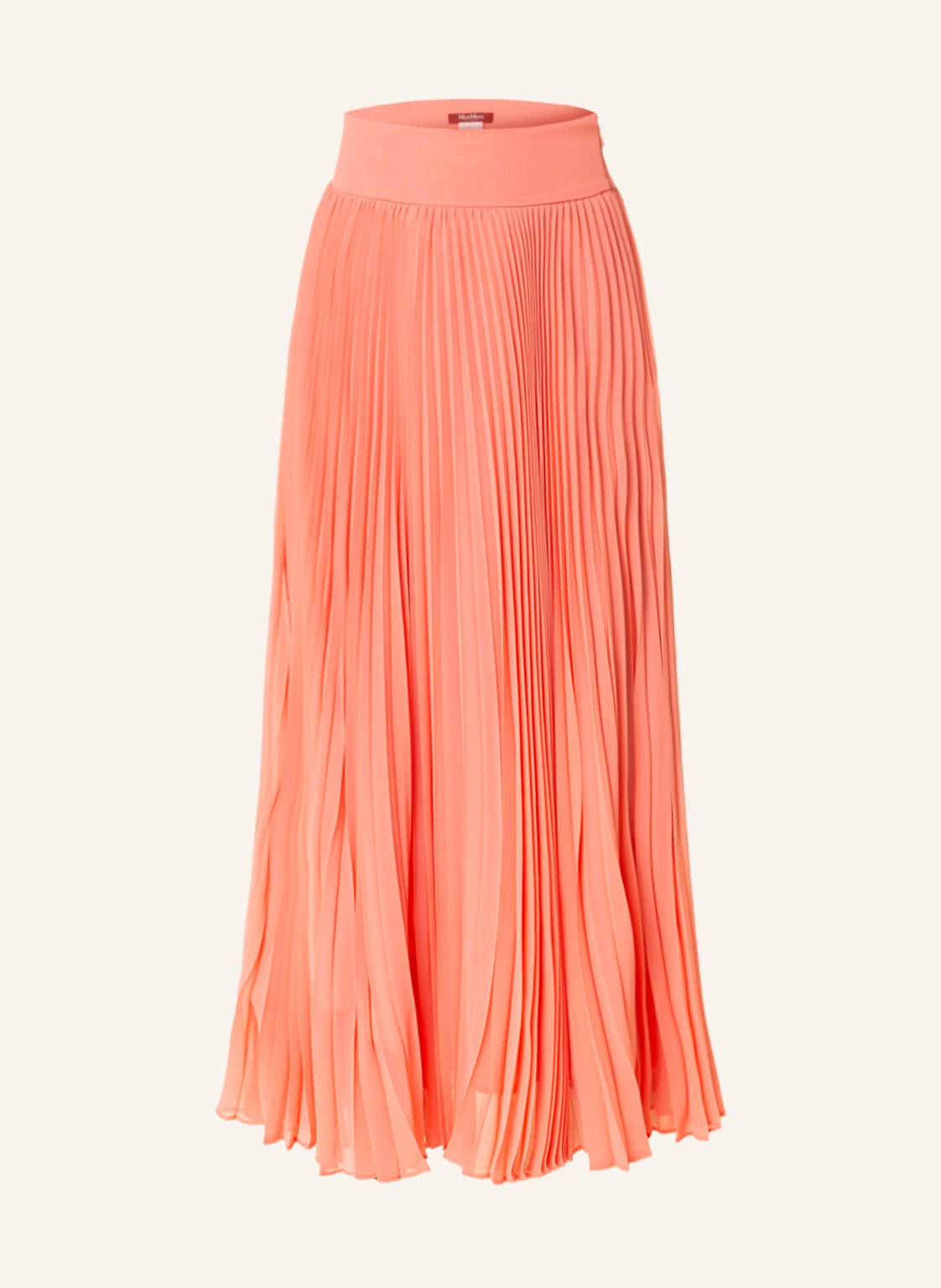 Image of Maxmara Studio Plisseerock Esploso orange