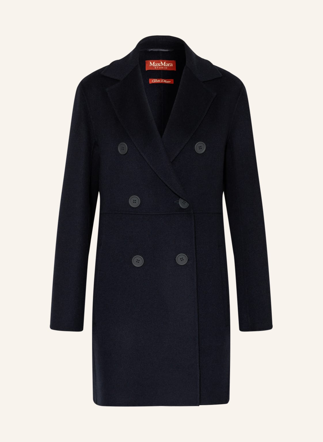 Image of Maxmara Studio Wollmantel Salmo blau