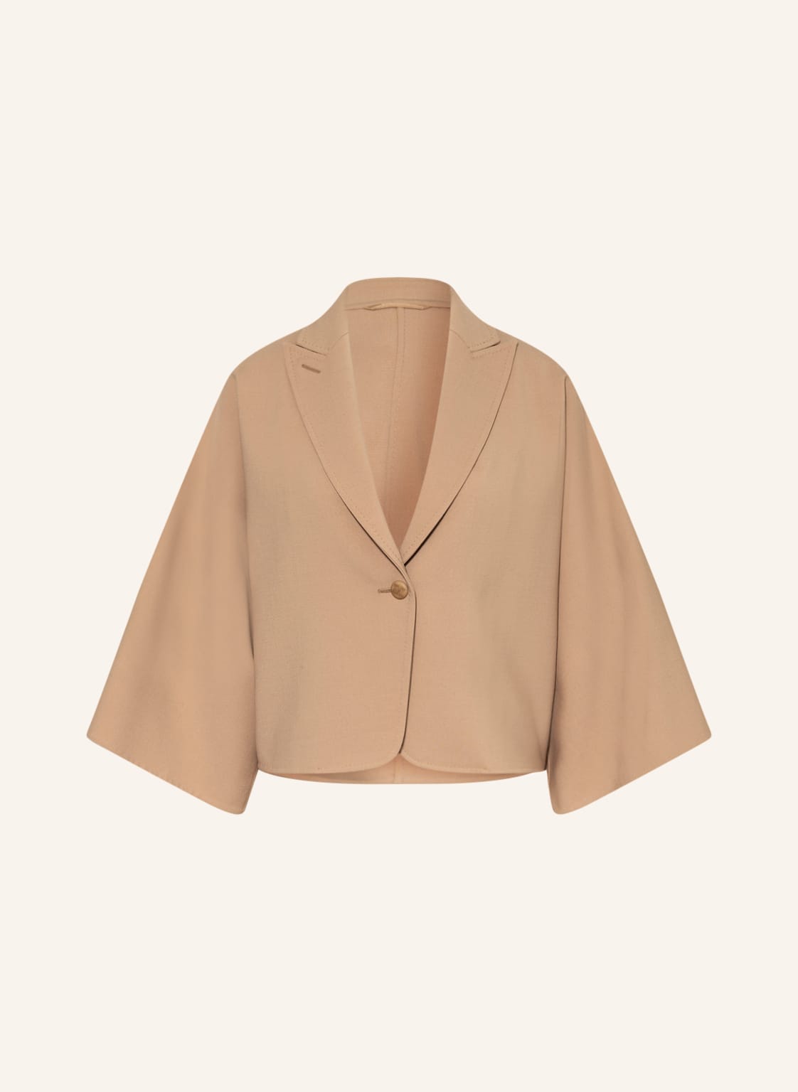 Image of Max Mara Oversized-Blazer Torino Mit 3/4-Arm beige