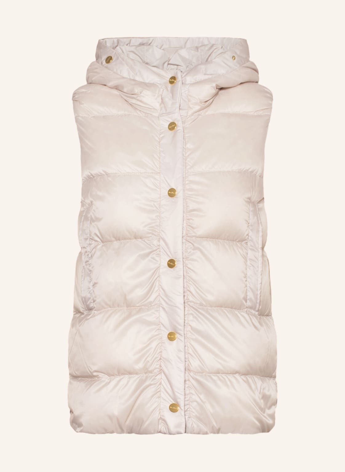 Image of Max Mara Daunenweste beige