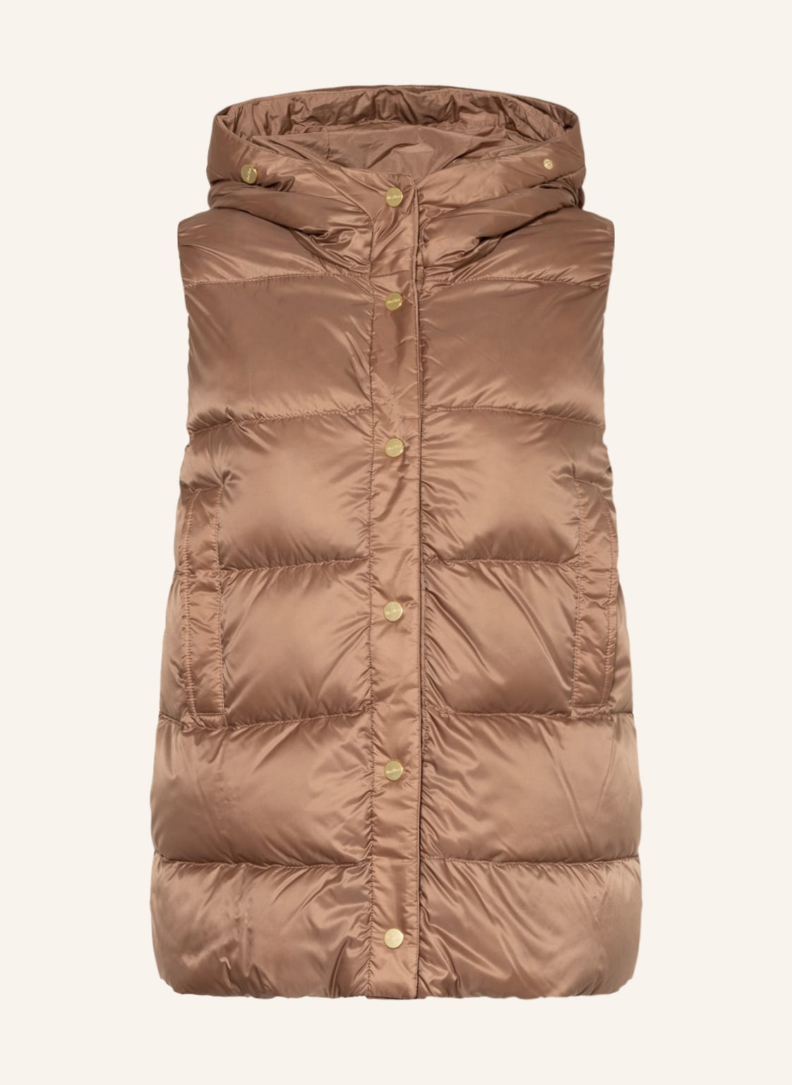 Image of Max Mara Daunenweste braun