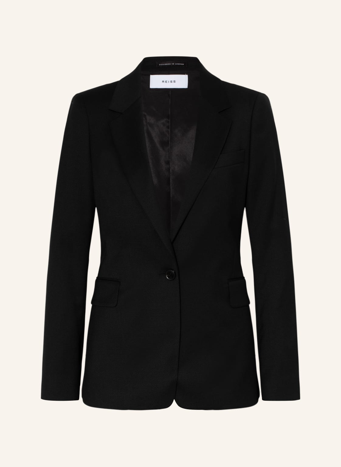 Image of Reiss Blazer Haisley schwarz