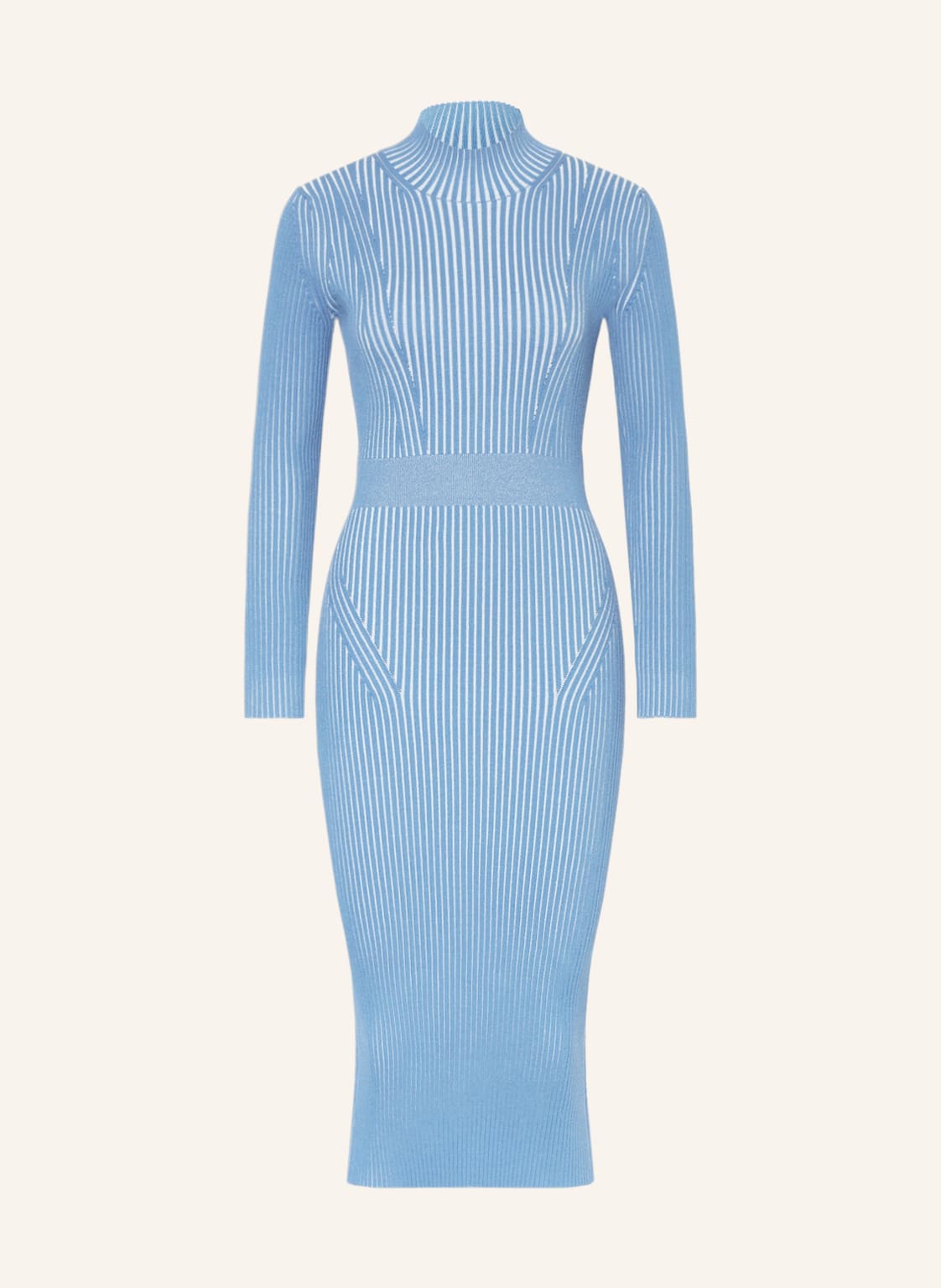 Image of Boss Strickkleid Fadar blau