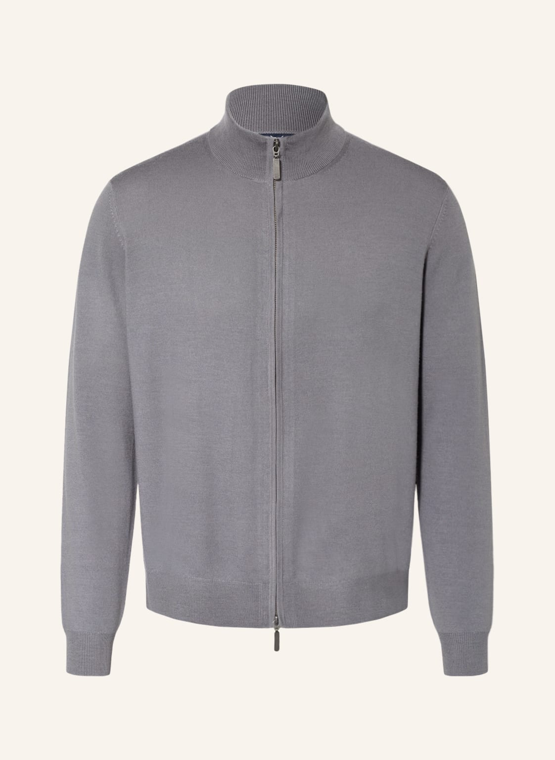 Image of Strokesman's Strickjacke silber