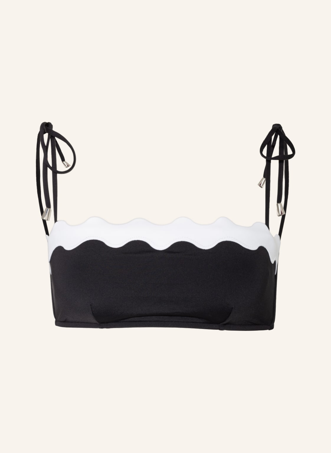 Image of Seafolly Bandeau-Bikini-Top Gia schwarz