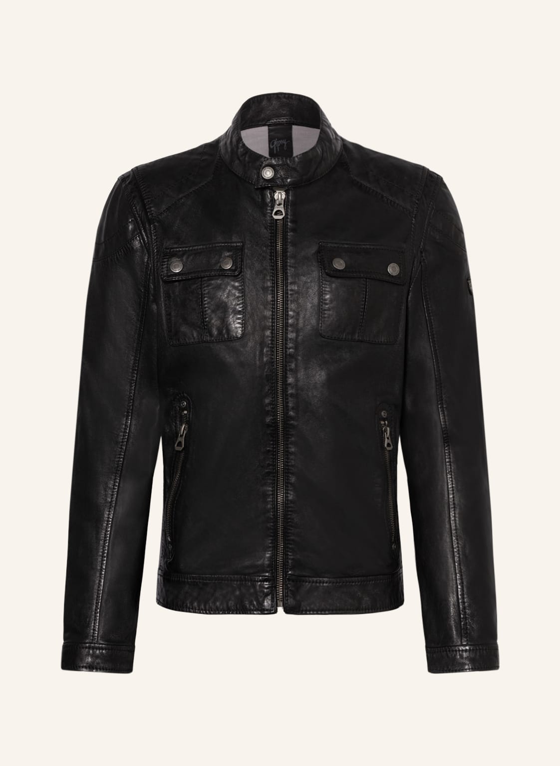 Image of Gipsy Lederjacke Gmcudro schwarz