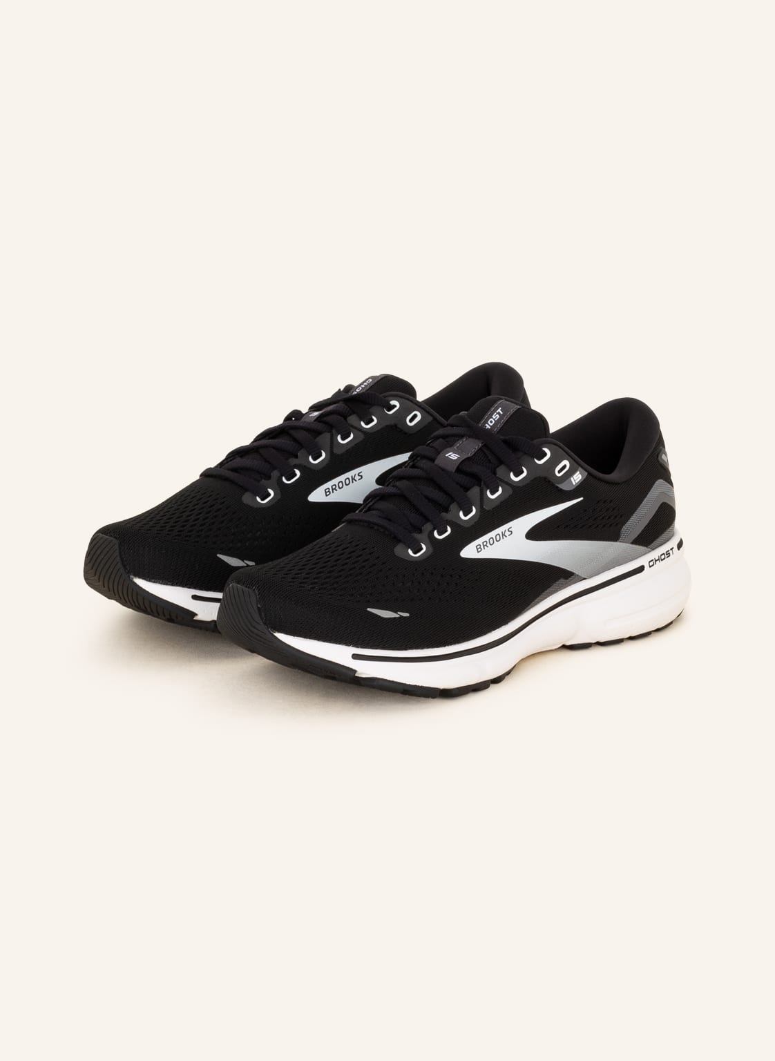 Image of Brooks Laufschuhe Ghost 15 schwarz